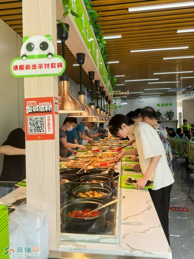 宝安蒸膳品现炒的自助餐旺铺转让图4