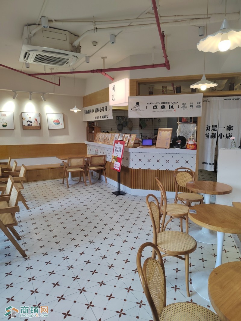 深圳龙岗区石芽岭地铁口.润记甜品店旺铺转让W图3