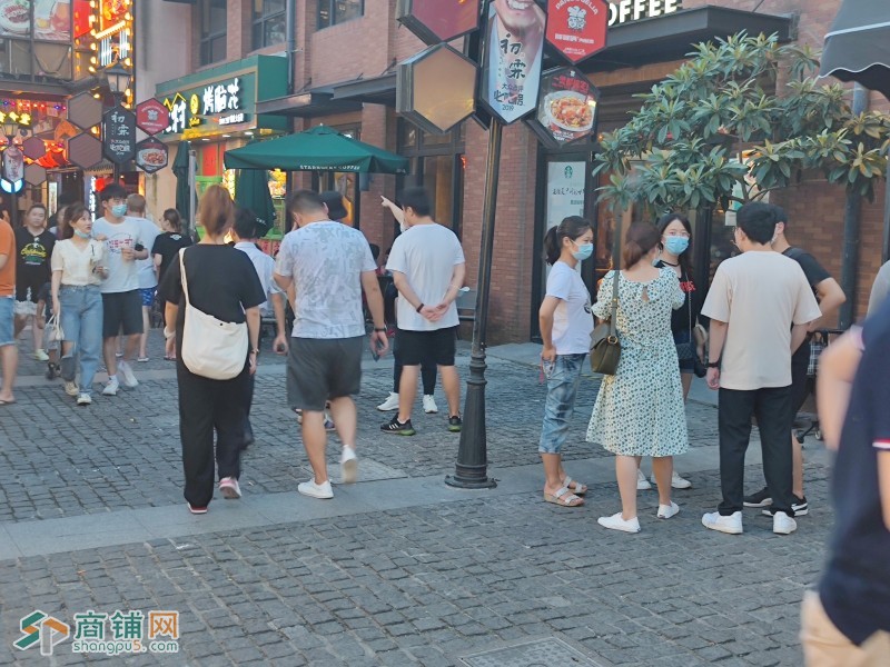 闵行商铺出租 七宝步行街商铺出租 闵行沿街门面出租 七宝景点夜宵步行街图2