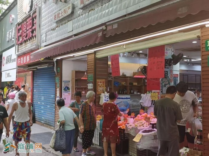 长宁区商铺出租 仙霞路菜场门面出租 长宁店铺出租 菜场沿街餐饮门面图5