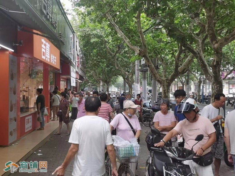 长宁区商铺出租 仙霞路菜场门面出租 长宁店铺出租 菜场沿街餐饮门面图2